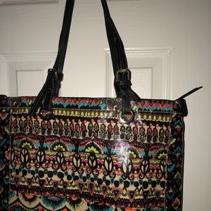 Sakroots Neon One World Tote